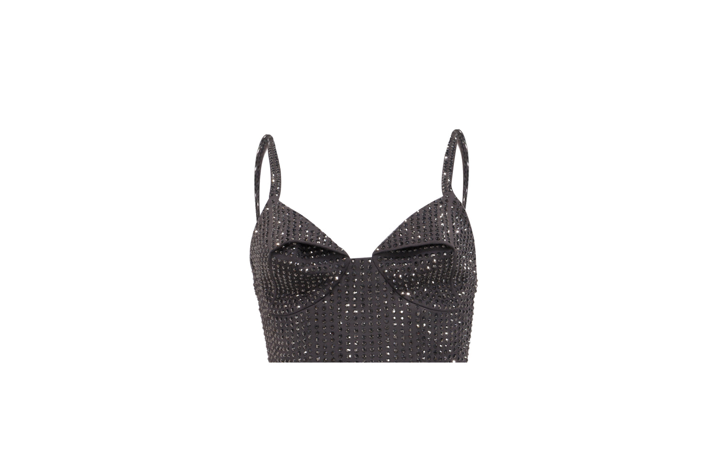 The Charcoal Crystal Dress — 'The After Party'