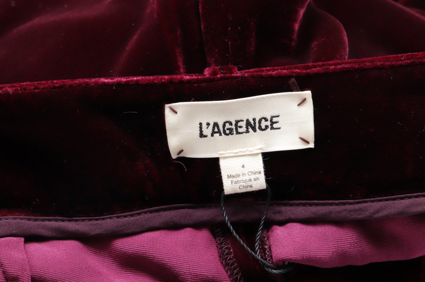 The Burgundy Velvet Power Suit