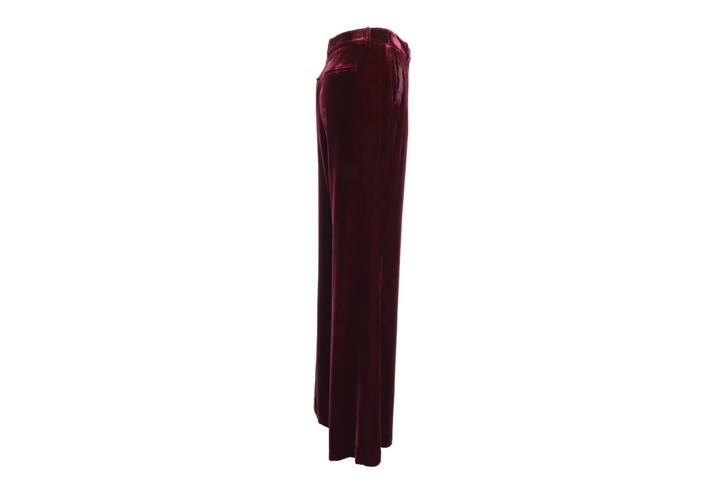 The Burgundy Velvet Power Suit