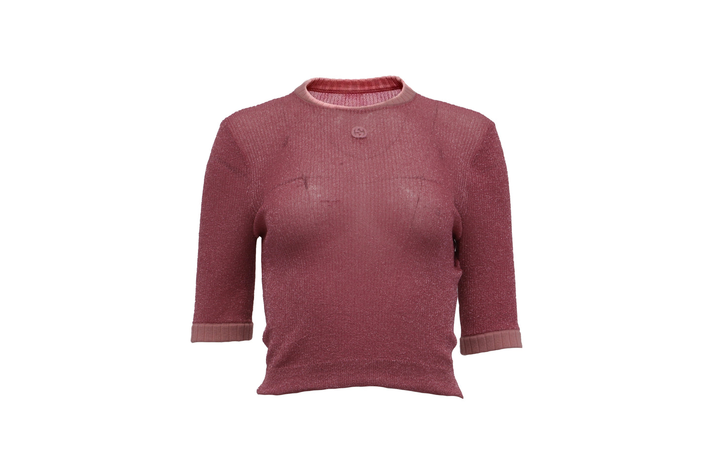Gucci Pink Lurex Sweater — 'The Sutton Pink'