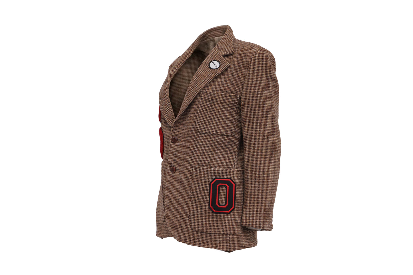 NBJ The Letterman — Houndstooth 'S' Varsity Blazer