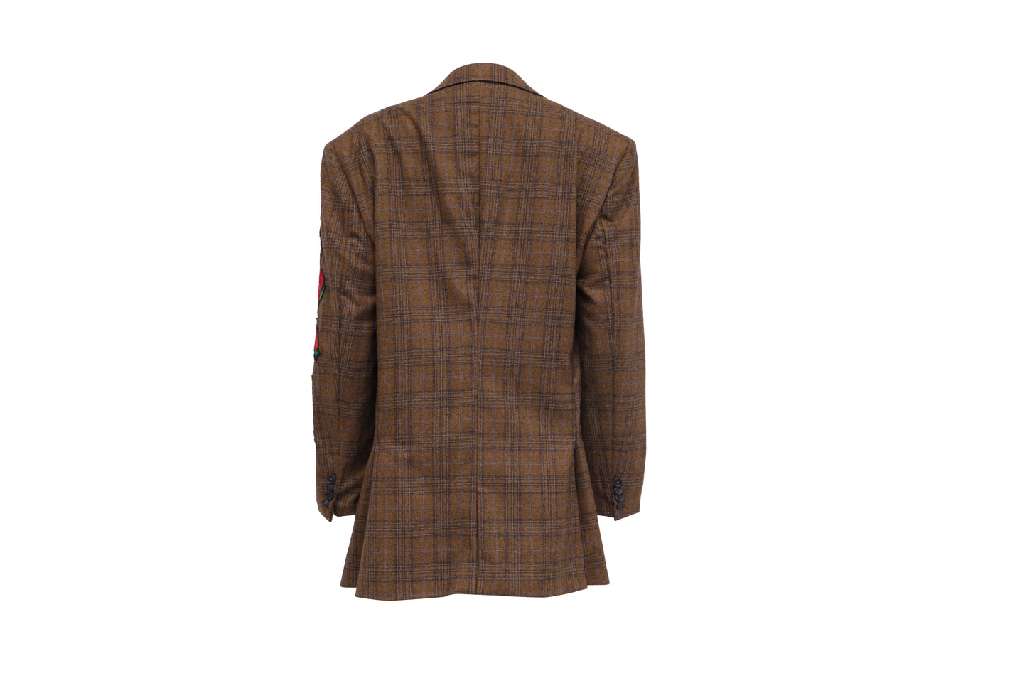 NBJ The Hotline — '8675 309' Plaid Rose Blazer