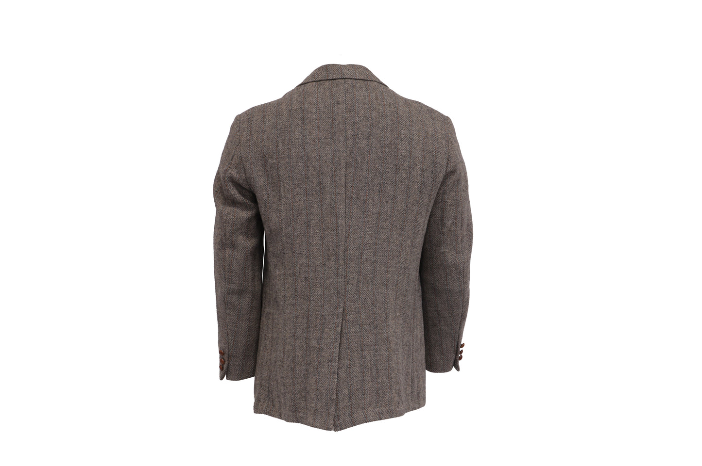 NBJ The Lover — Brown Herringbone 'LOVE' Blazer