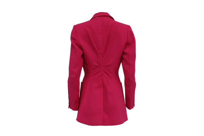 The Fuchsia Power Blazer Dress — 'The Reveal'