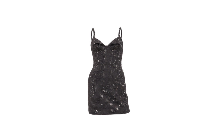 The Charcoal Crystal Dress — 'The After Party'