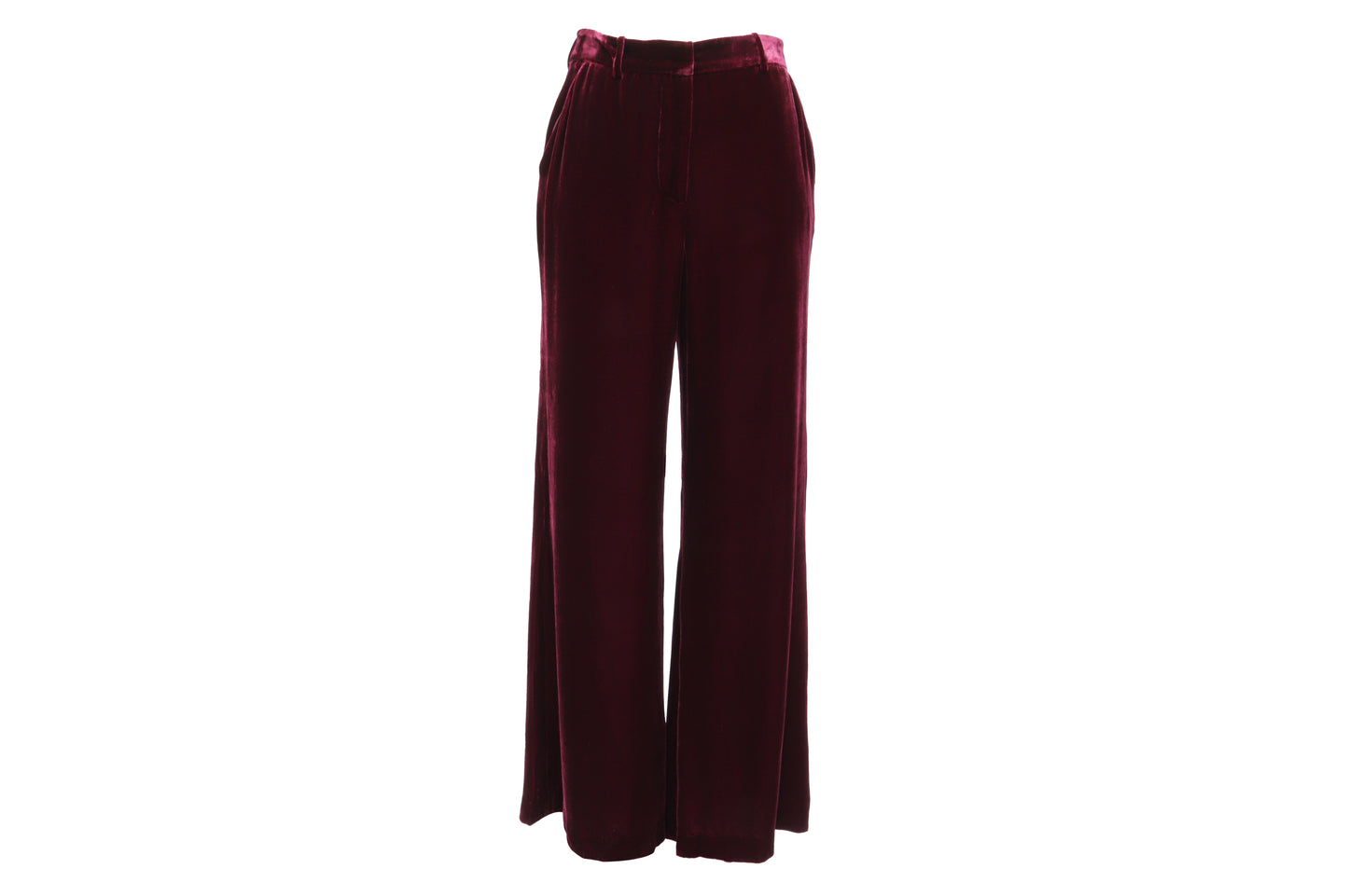 The Burgundy Velvet Power Suit