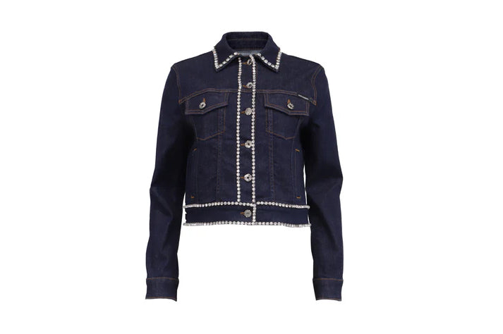 Dolce & Gabbana Crystal Denim Jacket — 'The Spotlight'