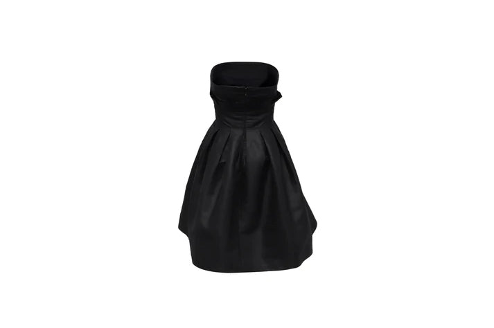 Fendi Black Taffeta Cocktail Dress — 'The Italian Affair'