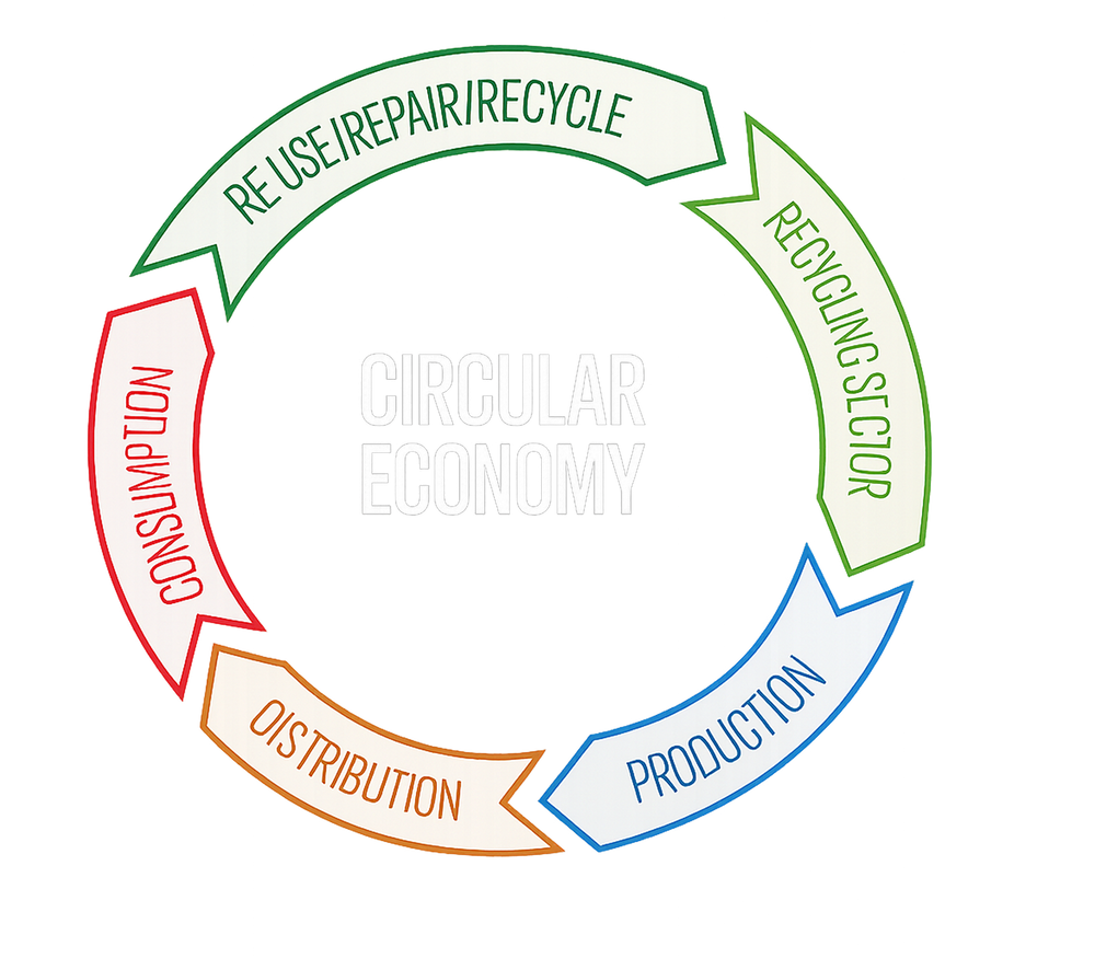 Circular economy diagram