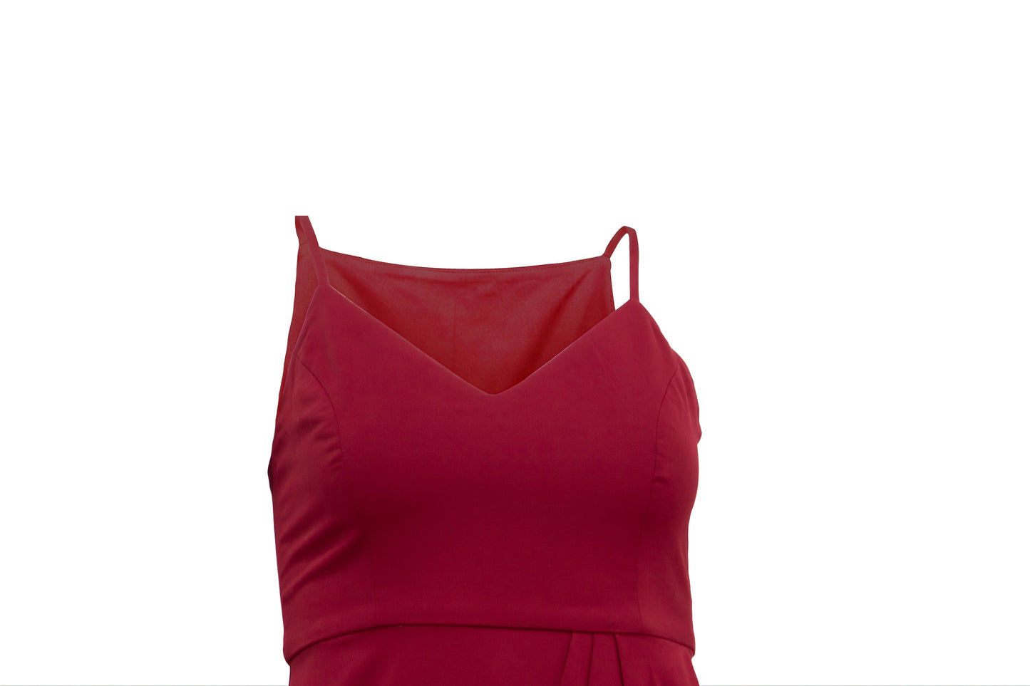 The Burgundy Tulip Slip Dress