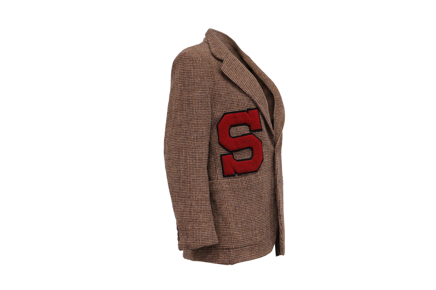 NBJ The Letterman — Houndstooth 'S' Varsity Blazer