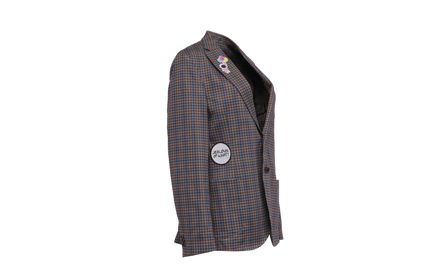 NBJ The Garden — Wildflower Mini-Check Blazer