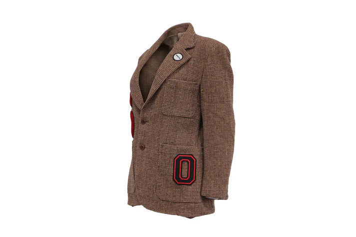 NBJ The Letterman — Houndstooth 'S' Varsity Blazer