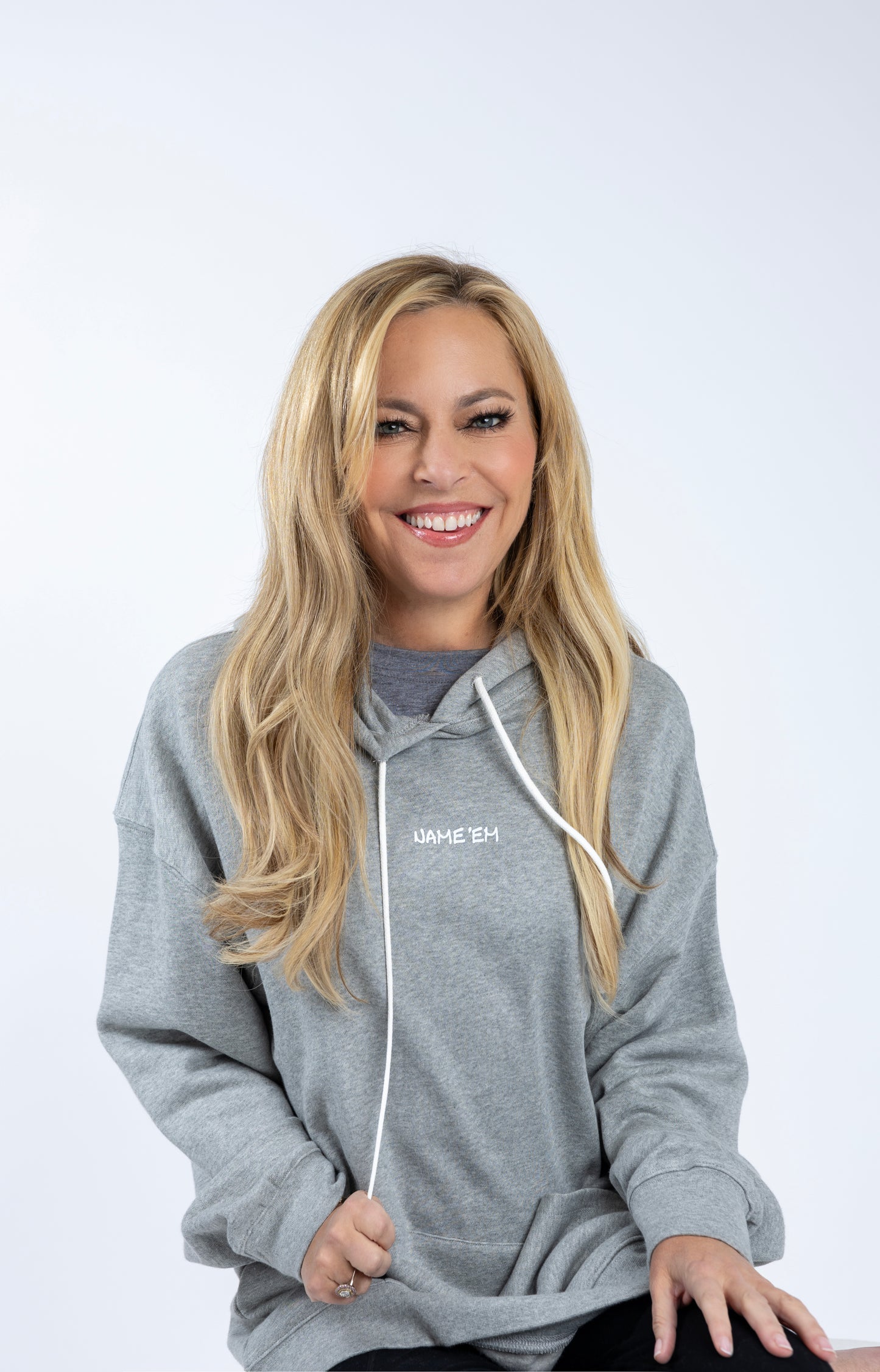 Name'em Hoodie Gray