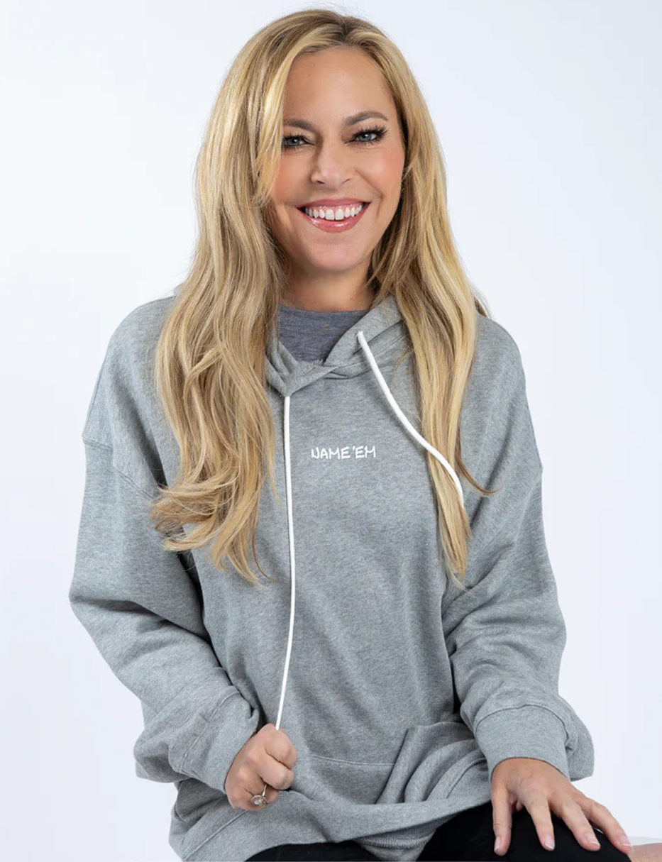 Name'em Hoodie Gray