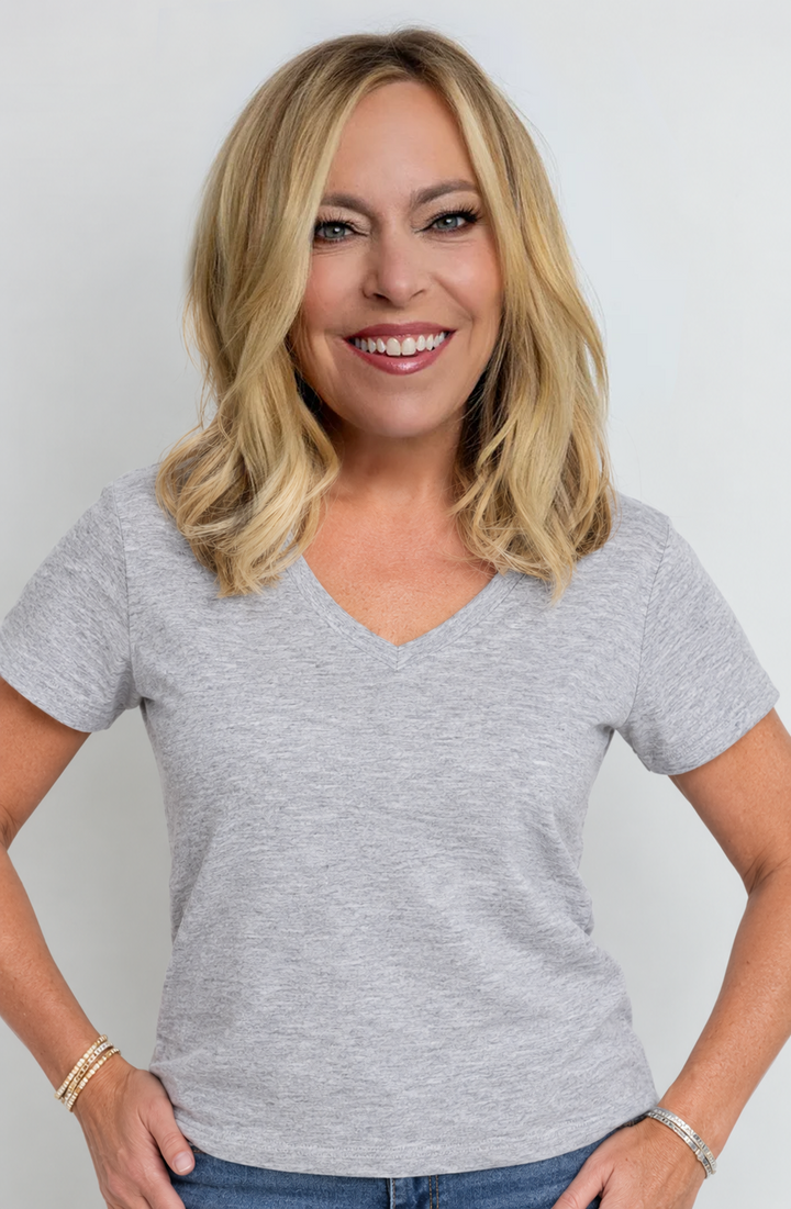 Sutton Cashmere Cotton Crew Neck T Shirt