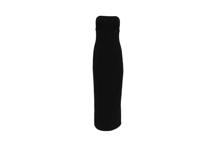 The Black Strapless Column — 'The LBD'