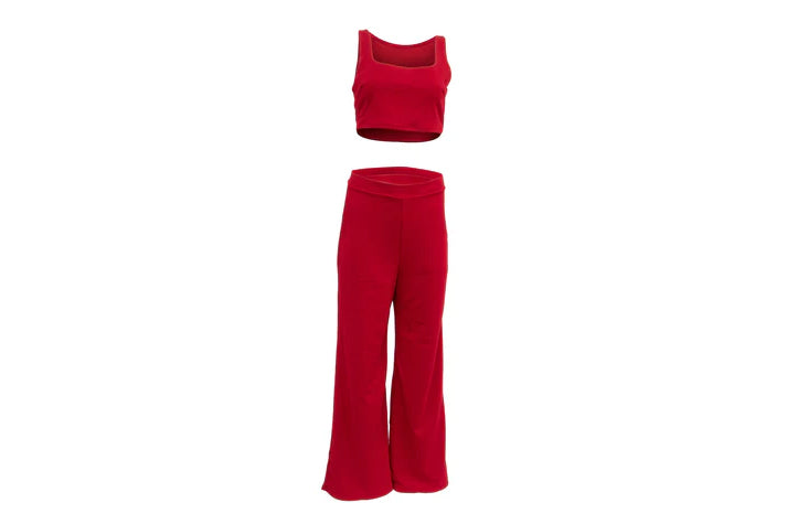 The Red Two-Piece Set — 'The Brunch'