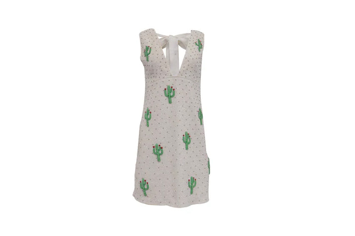 The Beaded Cactus Dress — 'The Vacation'