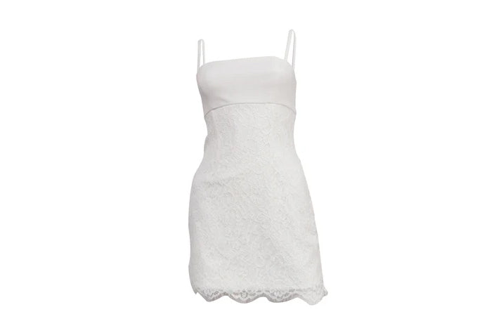 showered with love mini dress white Shop Lace for Bridal Online Size:38A/85A 58 CARE Hand Wash Windsor Store at Post SID-KIMBERLY