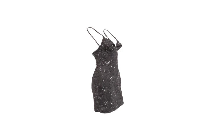 The Charcoal Crystal Dress — 'The After Party'